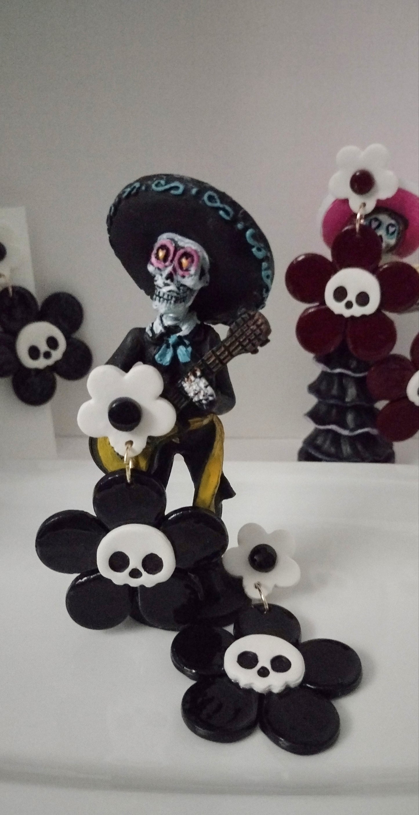 FloralSkull Black