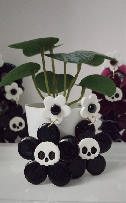 FloralSkull Black